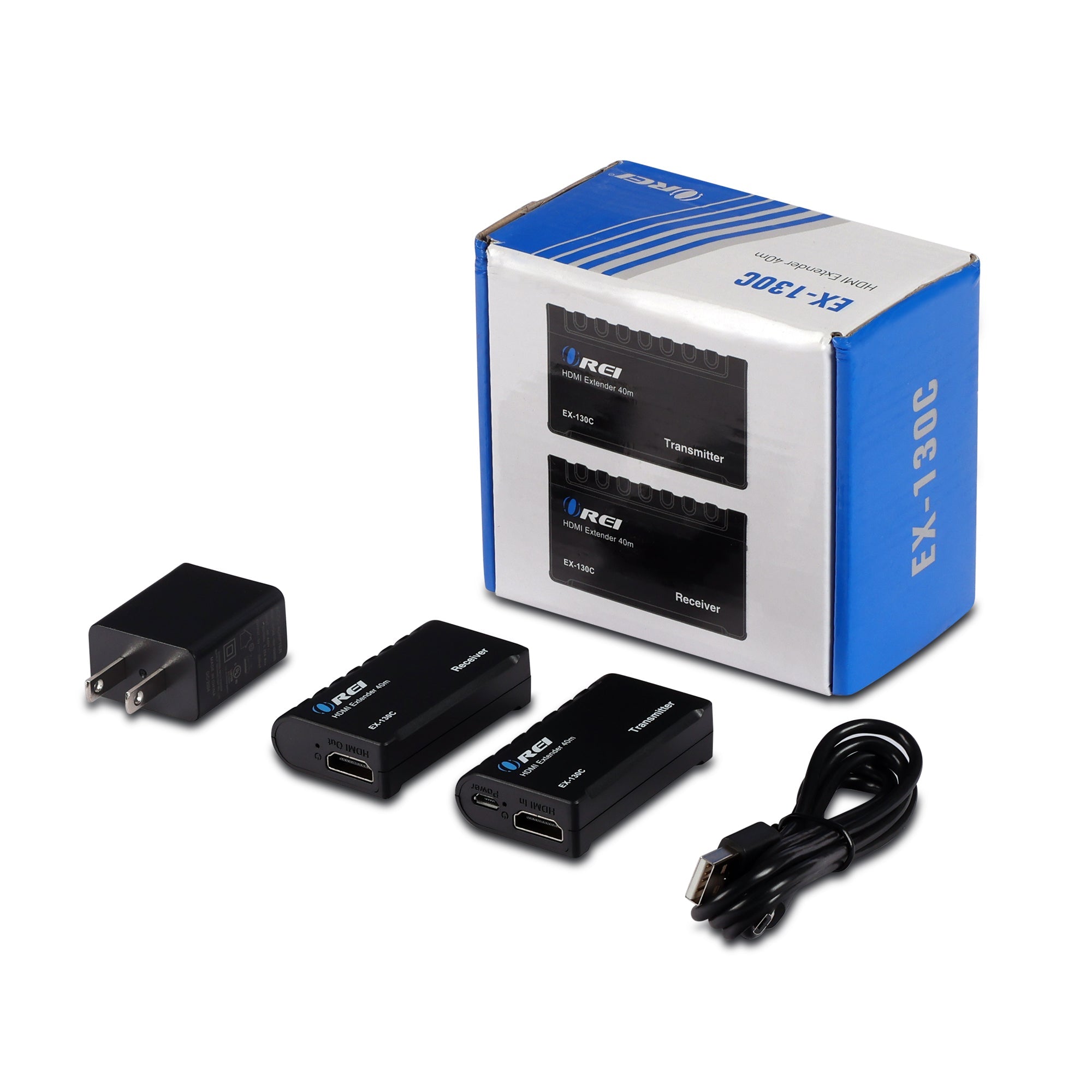 1080p HDMI™ Extender - 130ft (cat6)-EX-130C