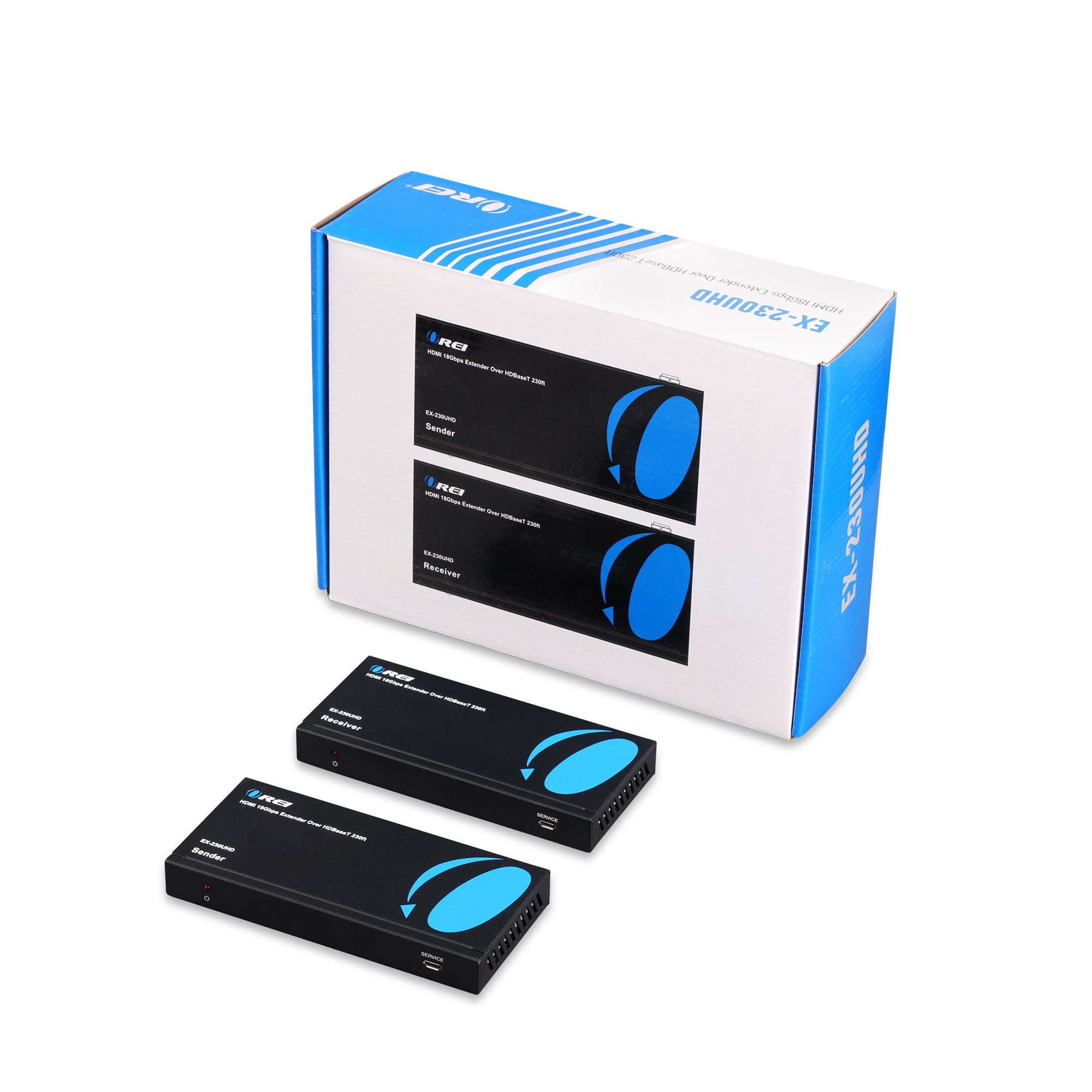 4K HDBaseT HDMI™ Extender (Loop) - 230ft (cat6)-EX-230UHD