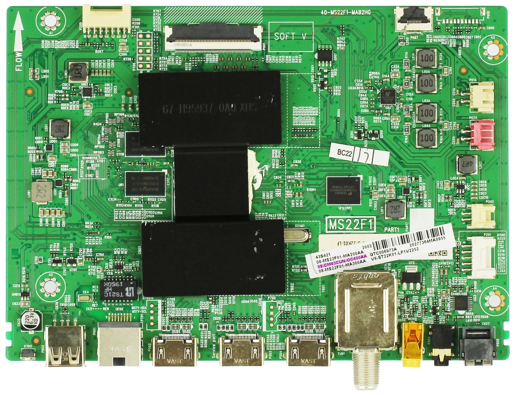 TCL 08-CM43CUN-OC400AA Main Board for 43S423 43S421
