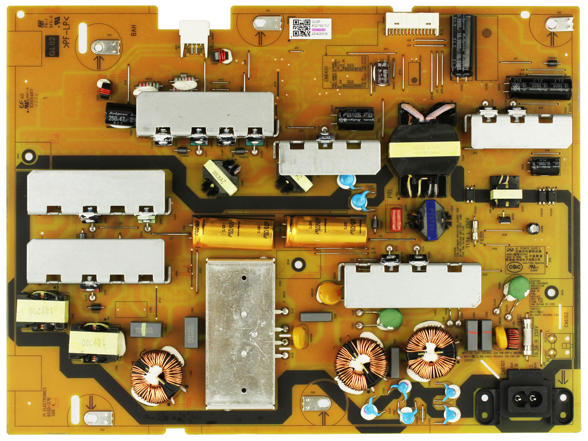 Sony 1-004-423-61 GL02 Power Supply Board