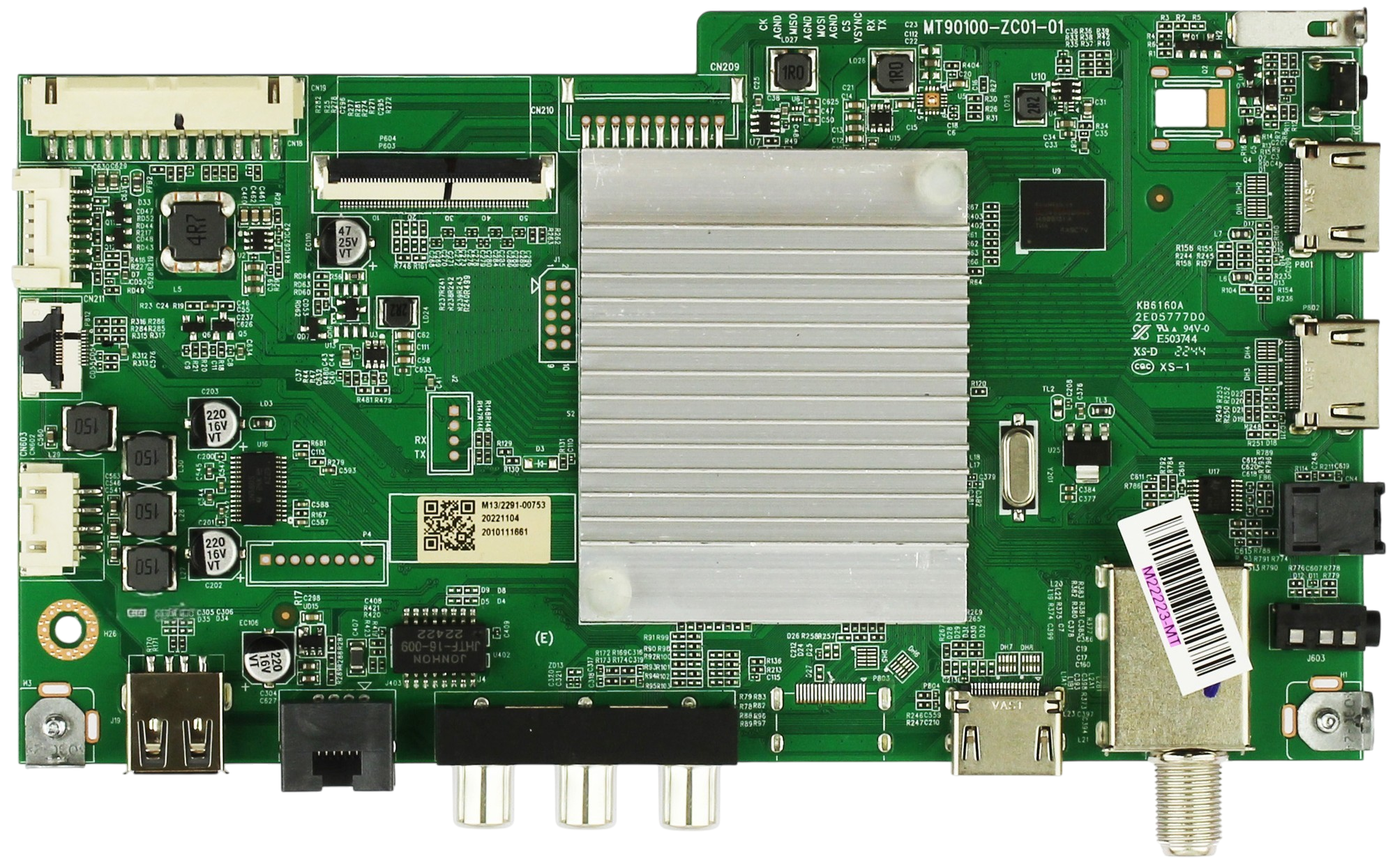 M22223-MT, ONN Main Board, MT90100-ZC01-01, 100044717