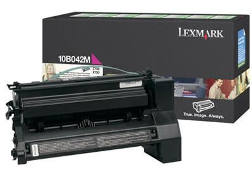 New, Pre-Owned - Lexmark C750 High Yield Magenta Toner Cartridge, 10B042M