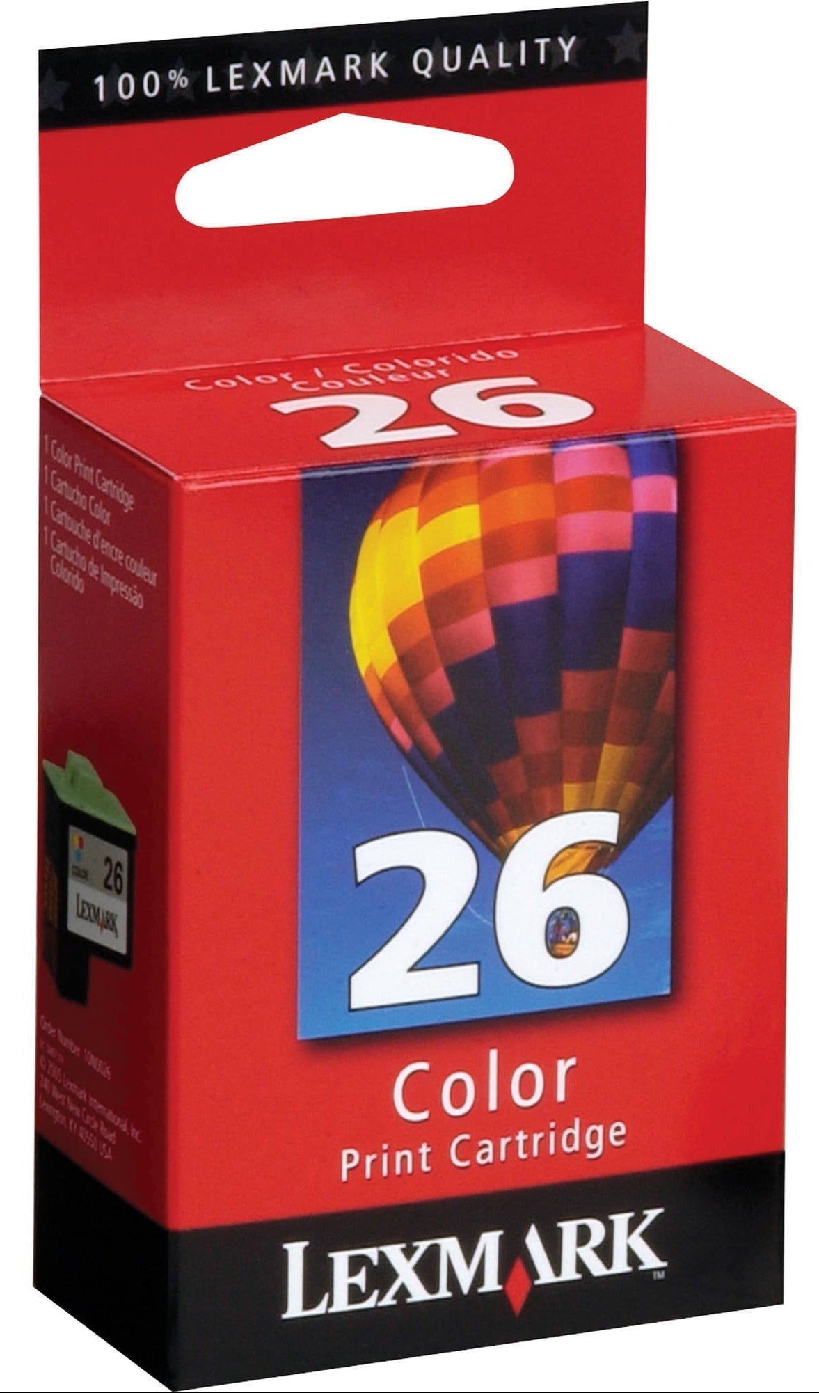 New, Pre-Owned - Lexmark #26 Color (10N0026) Ink Cartridge