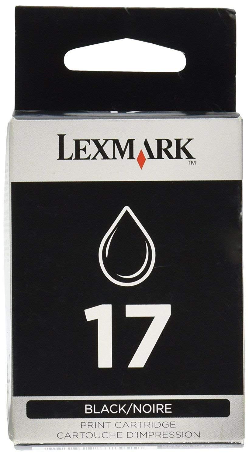 New, Pre-Owned - Lexmark 17 Standard Yield Black Inkjet Cartridge, 10N0217
