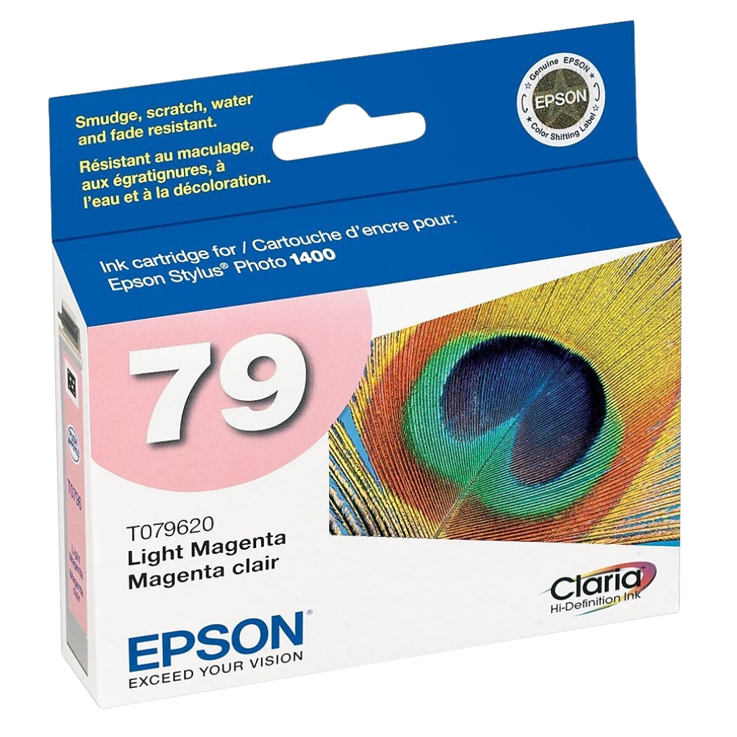 New, Pre-Owned - Epson 79 Light Magenta (T0796) Ink Cartridge