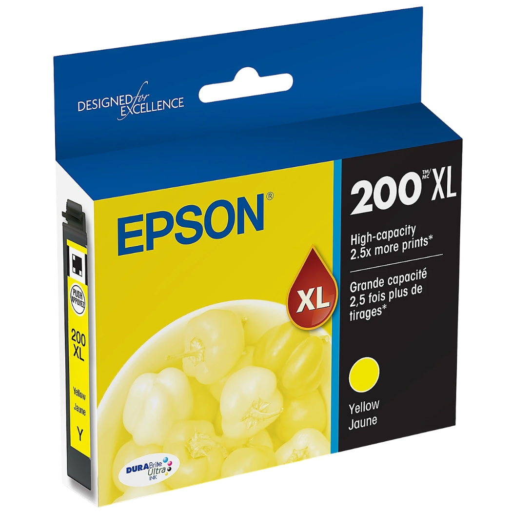 New, Pre-Owned - Epson 200XL Yellow Ink Cartridge
