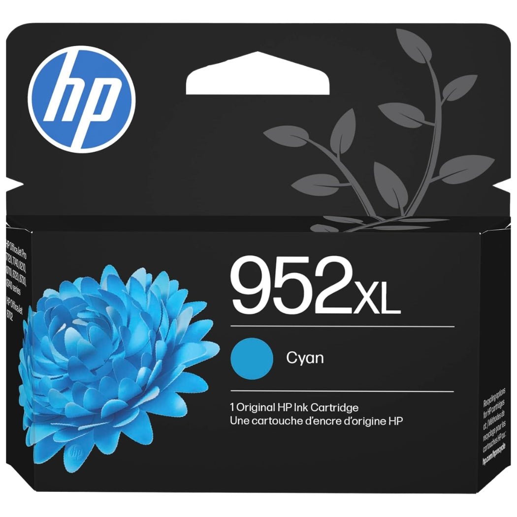 New, Pre-Owned - HP 952XL (L0S61AN) Cyan Ink Cartridge