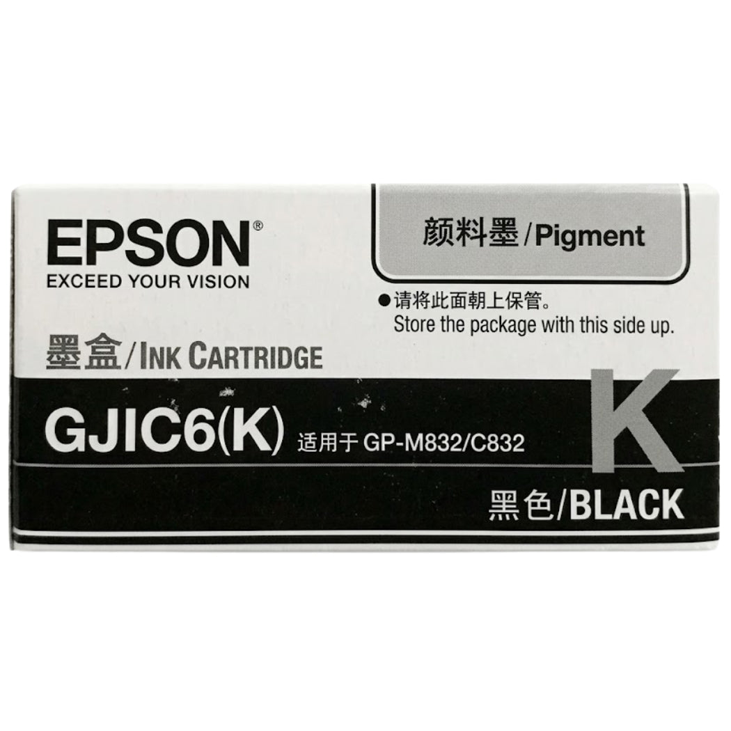 New, Pre-Owned - Epson GJIC6 Black Ink Cartridge