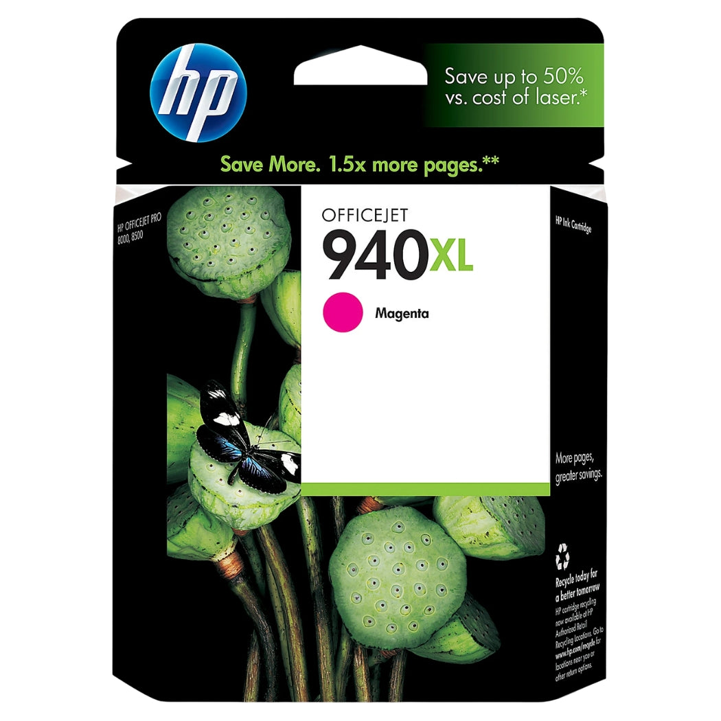 New, Pre-Owned - HP 940XL (C4908AN) Magenta High Yield Ink Cartridge