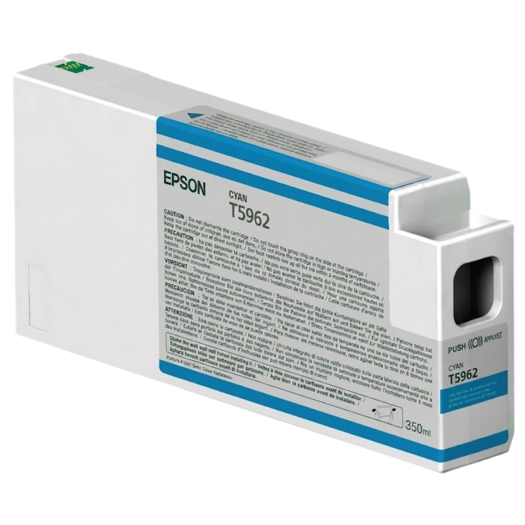 New, Pre-Owned - Epson T5962 Cyan Ink Cartridge