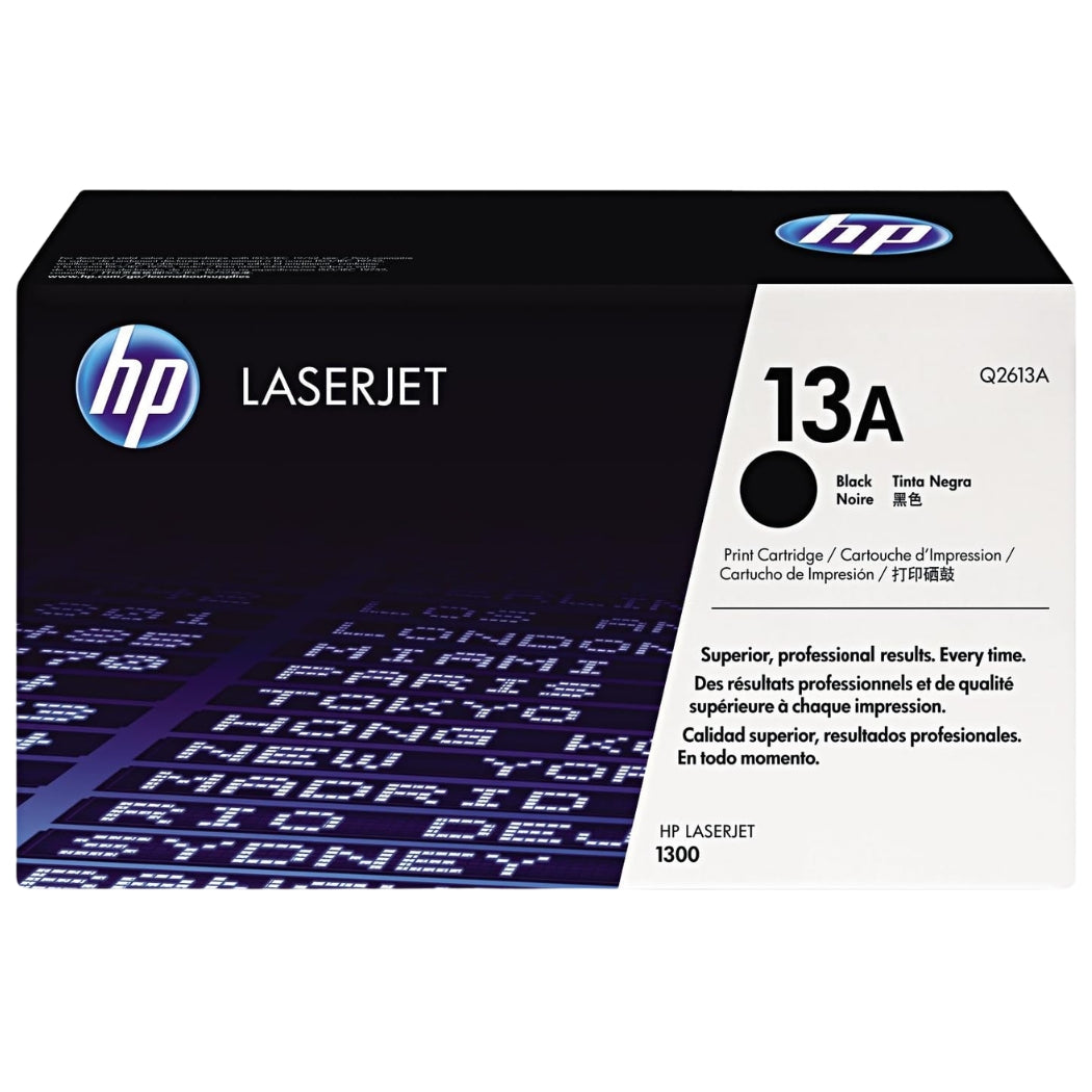 New, Pre-Owned - HP 13A Black Laser Toner Cartridge, Q2613A