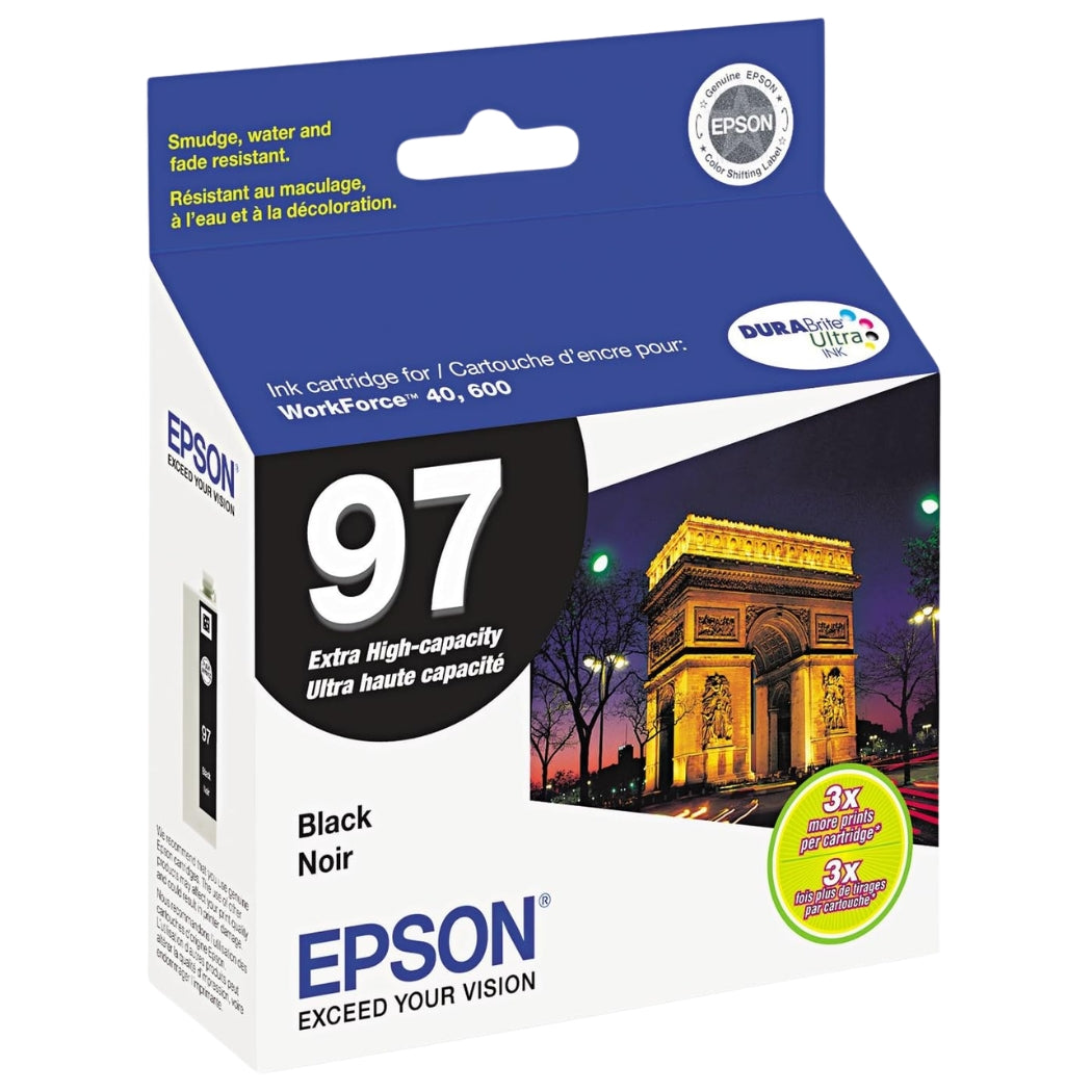 New, Pre-Owned - Epson 97 Extra High Yield Black Inkjet Cartridge, T097120