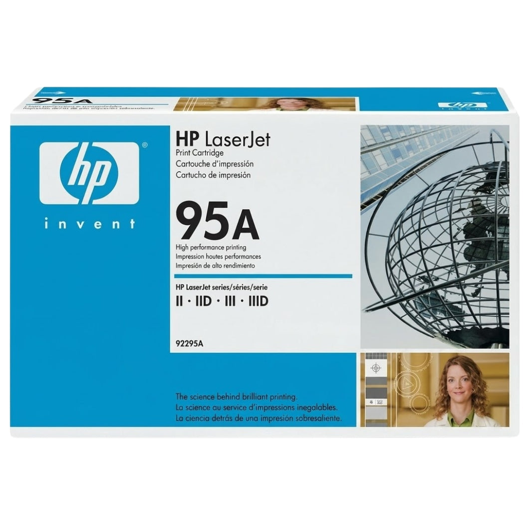 New, Pre-Owned - HP 95A Standard Yield Black Toner Cartridge, 92295A