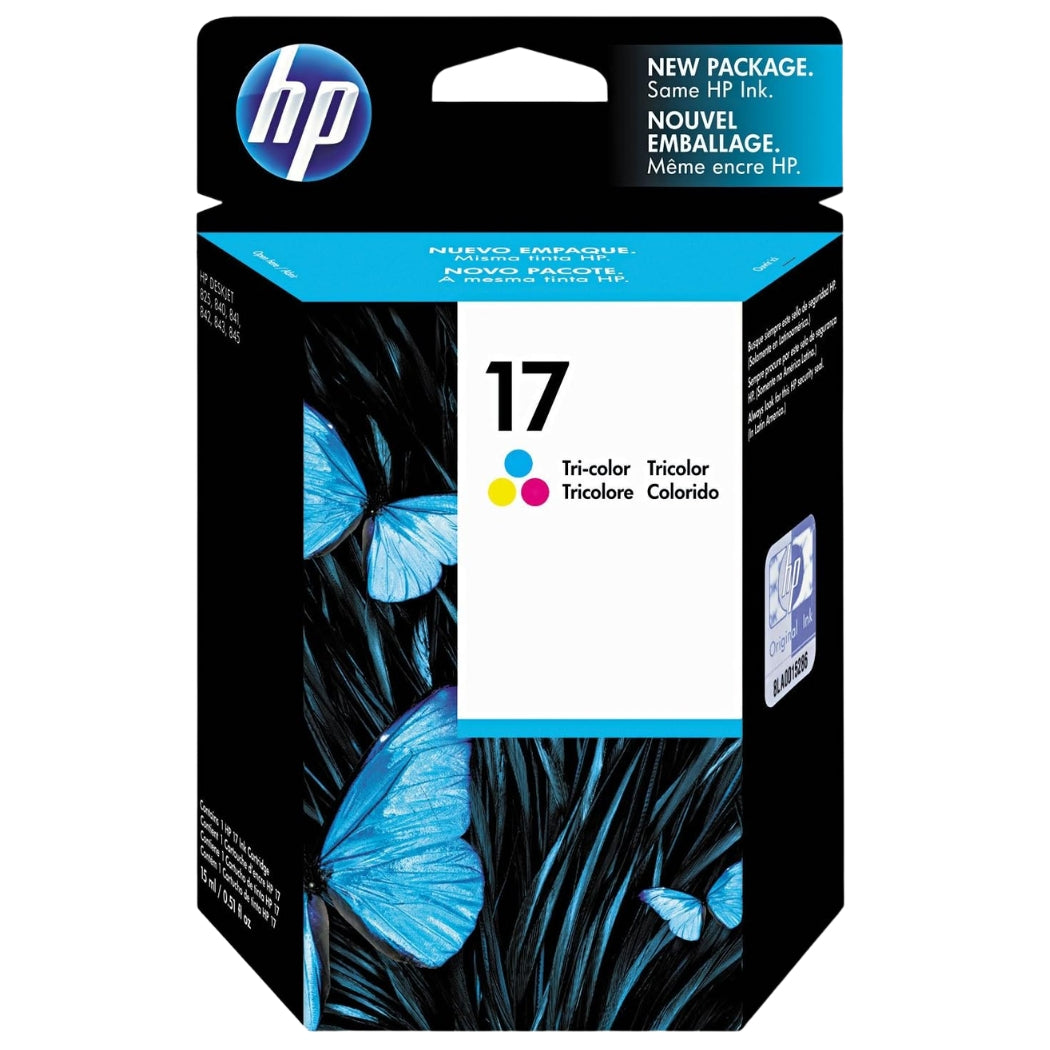 New, Pre-Owned - HP 17 (C6625A) Tri-Color New, Pre-Owned - Ink Cartridge