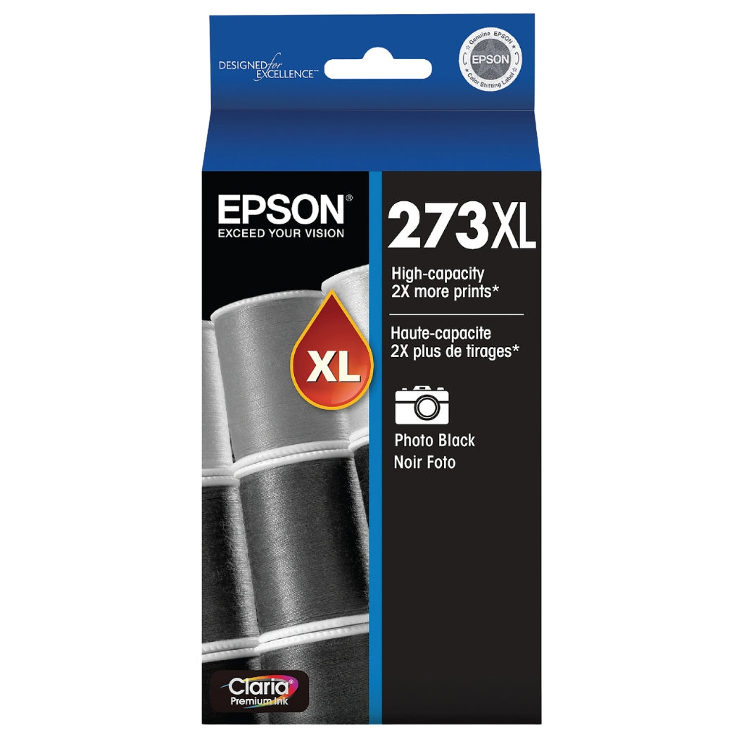 New, Pre-Owned - Epson 273Xl Photo Black Ink Cartridge