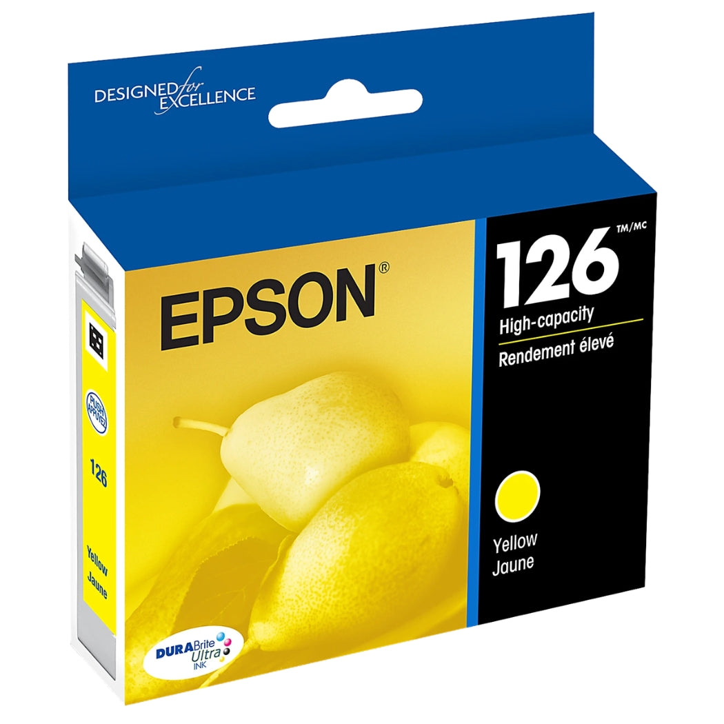 New, Pre-Owned - Epson 126 Yellow Ink Cartridge