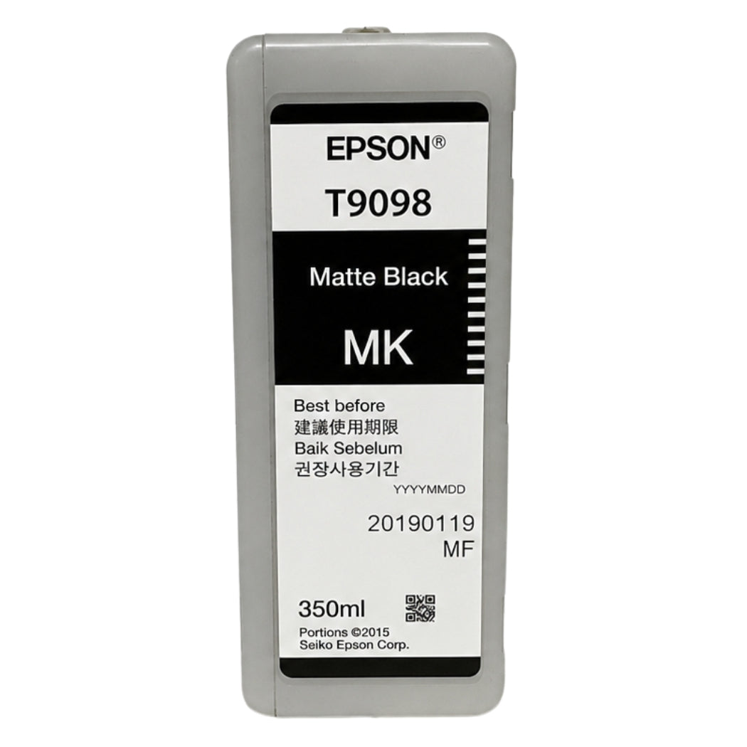 New, Pre-Owned - Epson T9098 Matte Black Ink Cartridge