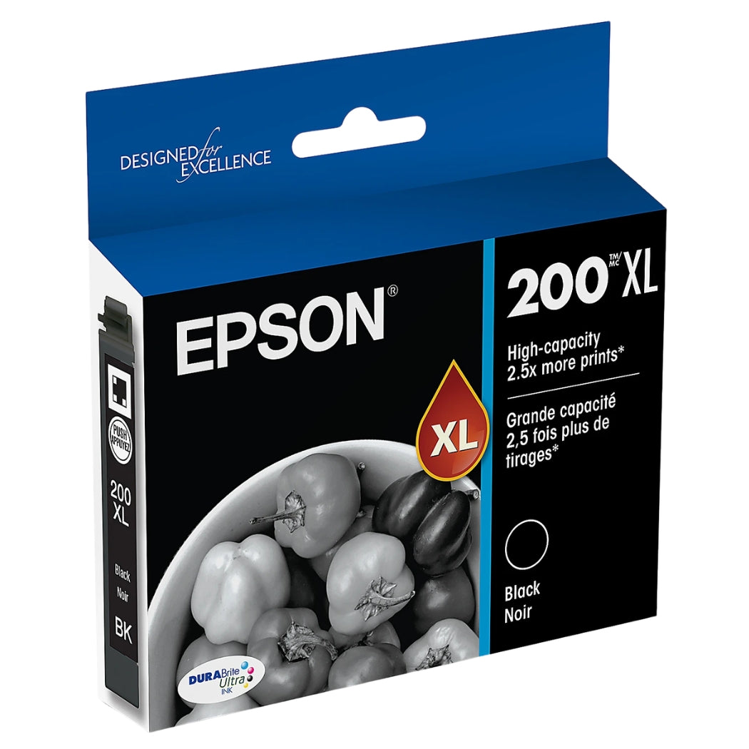 New, Pre-Owned - Epson 200XL Black Ink Cartridge