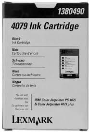 New, Pre-Owned - Lexmark 4079 Standard Yield Black Ink Cartridge, 1380490