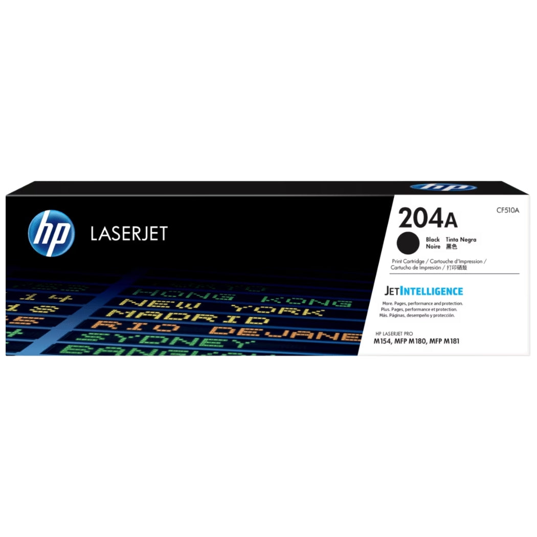 New, Pre-Owned - HP 204A Standard Yield Black LazerJet Toner Cartridge, CF510A