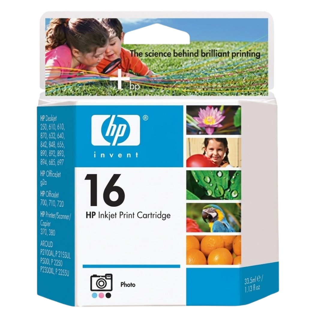 New, Pre-Owned - HP 16 (C1816A) Color Ink Cartridge