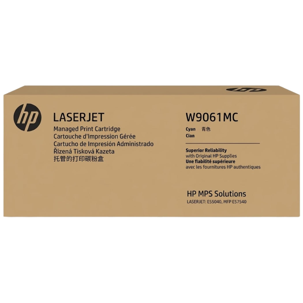New, Pre-Owned - HP W9061MC Cyan LaserJet Toner Cartridge