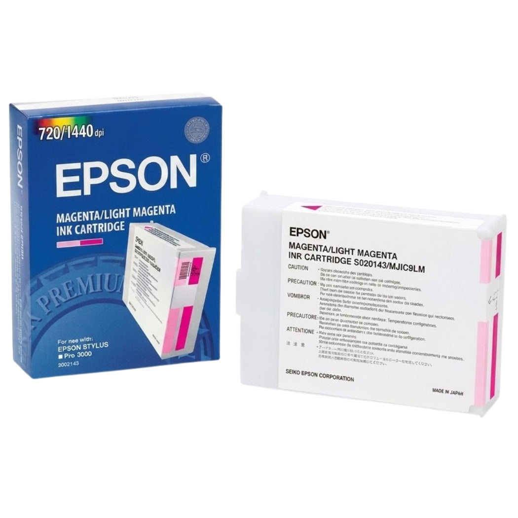 New, Pre-Owned - Epson SO20143 Standard Yield Light Magenta Ink Cartridge, MJIC9LM
