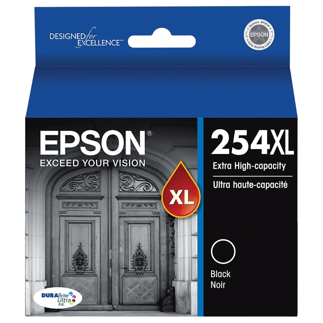 New, Pre-Owned - Epson 254XL / T254XL120 Black Ink Cartridge