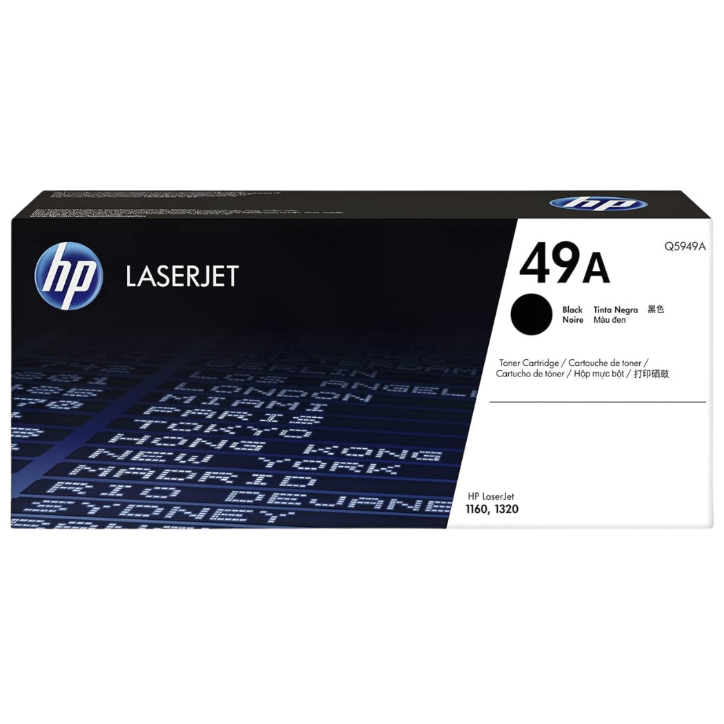 New, Pre-Owned - HP 49A Standard Yield Black LaserJet Toner Cartridge, Q5949A
