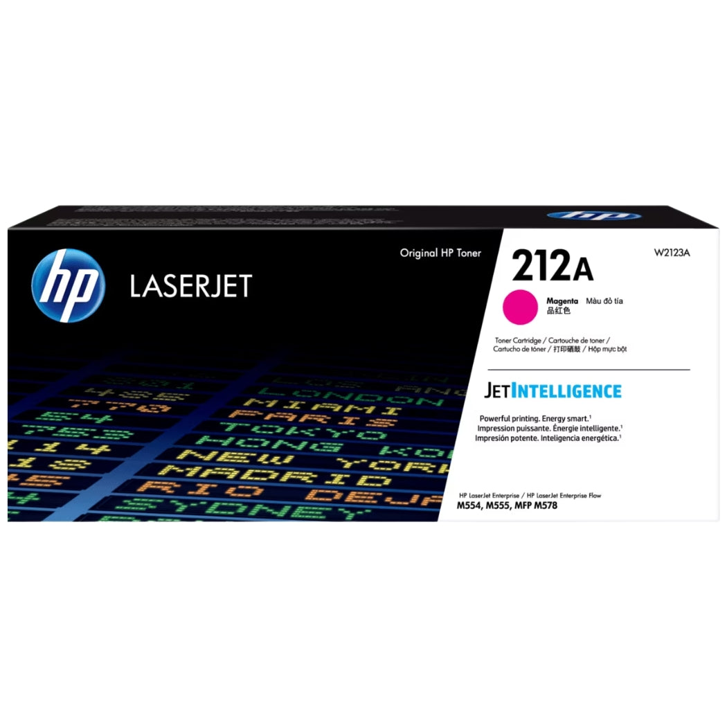 New, Pre-Owned - HP 212A Standard Yield Magenta Toner Cartridge, W2123A