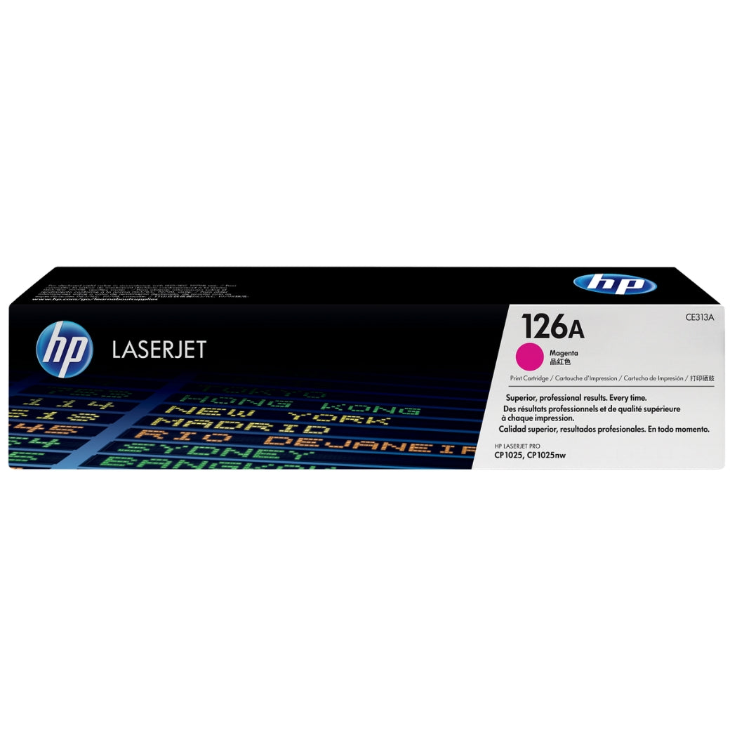 New, Pre-Owned - HP 126A Standard Yield Magenta Toner Cartridge, CE313A (1000 Pages)