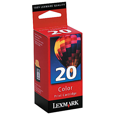 New, Pre-Owned - Lexmark 20 Standard Yield Color Inkjet Cartridge, 15M0120