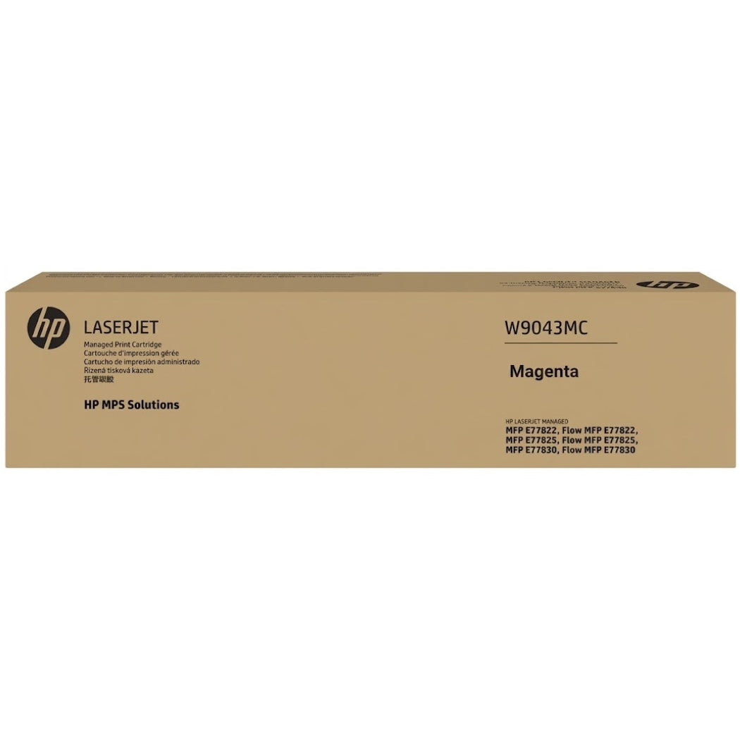 New, Pre-Owned - HP W9043MC High-Yield Magenta LaserJet Toner Cartridge