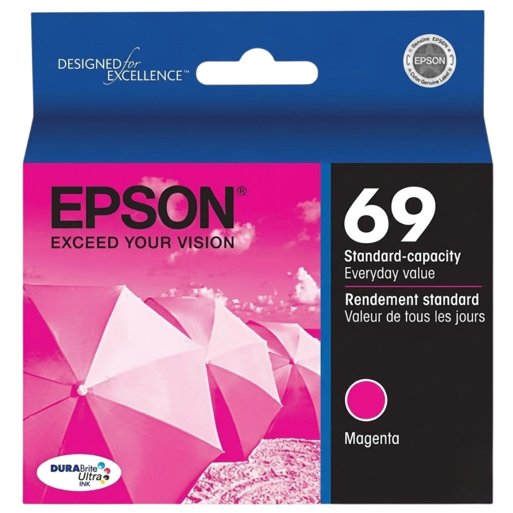 New, Pre-Owned - Epson 69 Magenta Ink Cartridge