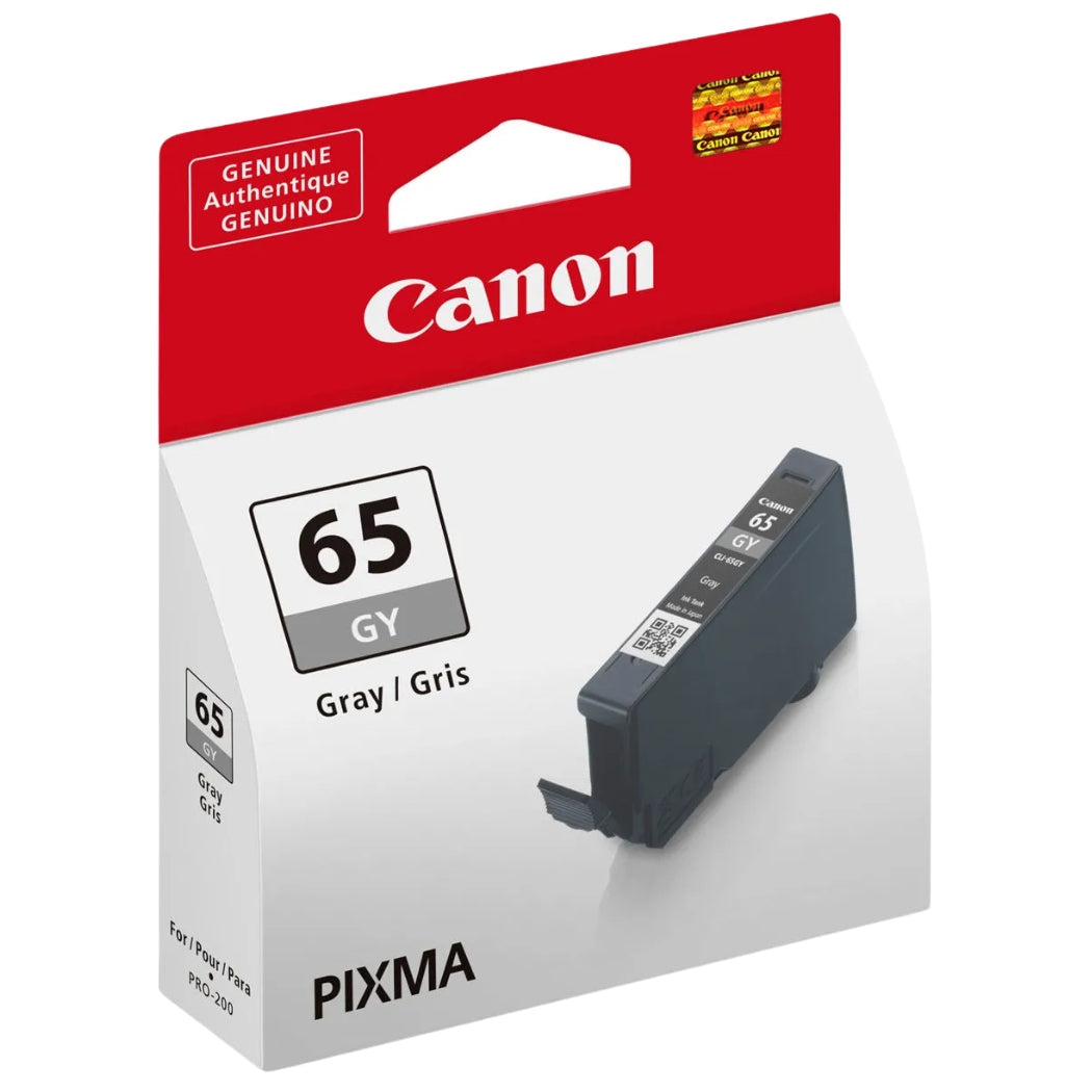 New, Pre-Owned - Canon CLI-65 Standard Yield Gray Ink Cartridge, 4219C002