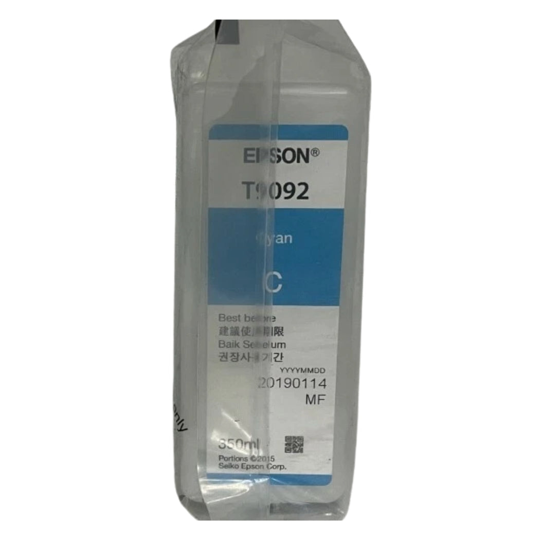 New, Pre-Owned - Epson T9092 Cyan Ink Cartridge