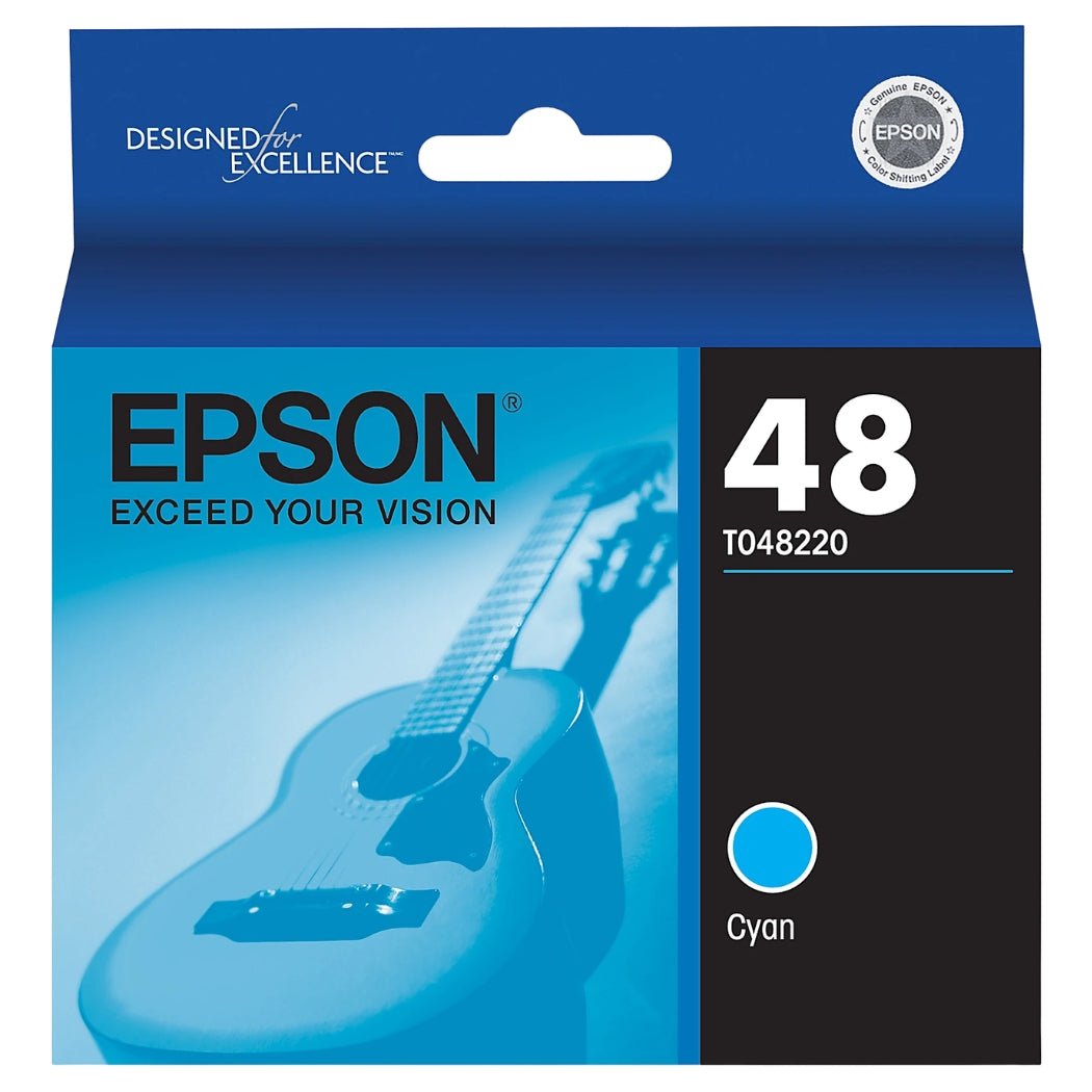 New, Pre-Owned - Epson T0482 Cyan Ink Cartridge