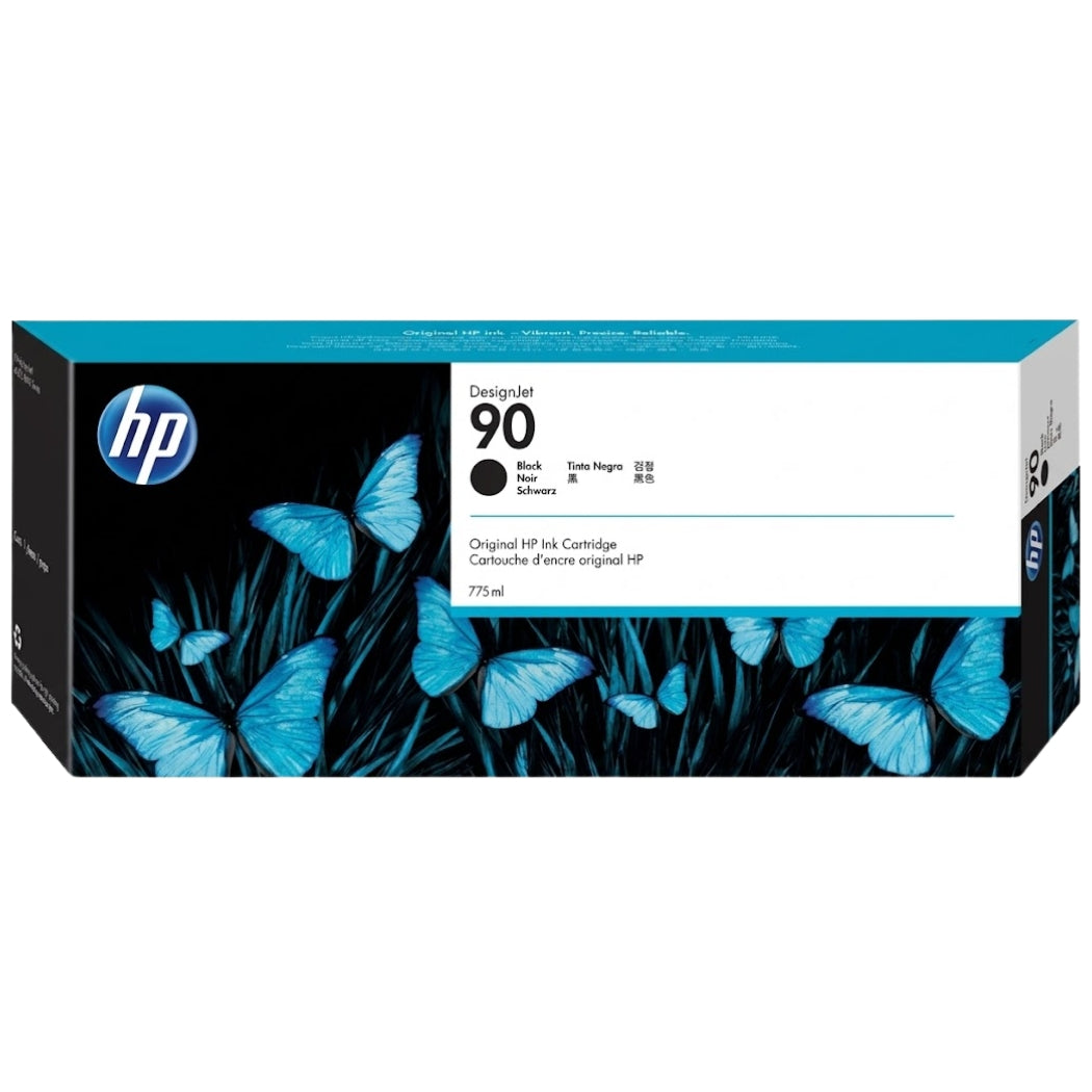 New, Pre-Owned - HP 90 (C5059A) 775-ml Black Ink Cartridge