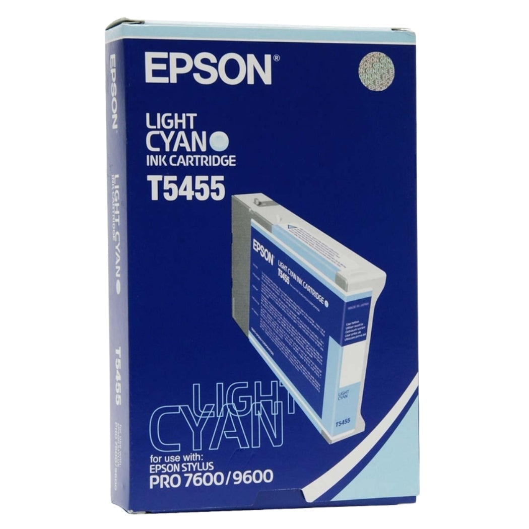 New, Pre-Owned - Epson T545500 Light Cyan Ink Cartridge