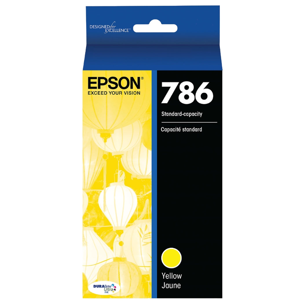 New, Pre-Owned - Epson 786 Standard Yield Yellow Ink Cartridge