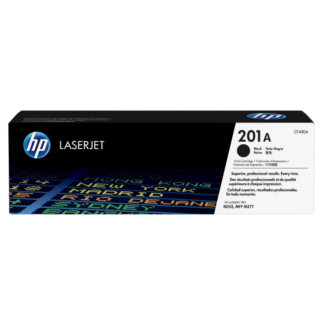 New, Pre-Owned - HP 201A Standard Yield Black Toner Cartridge, CF400A