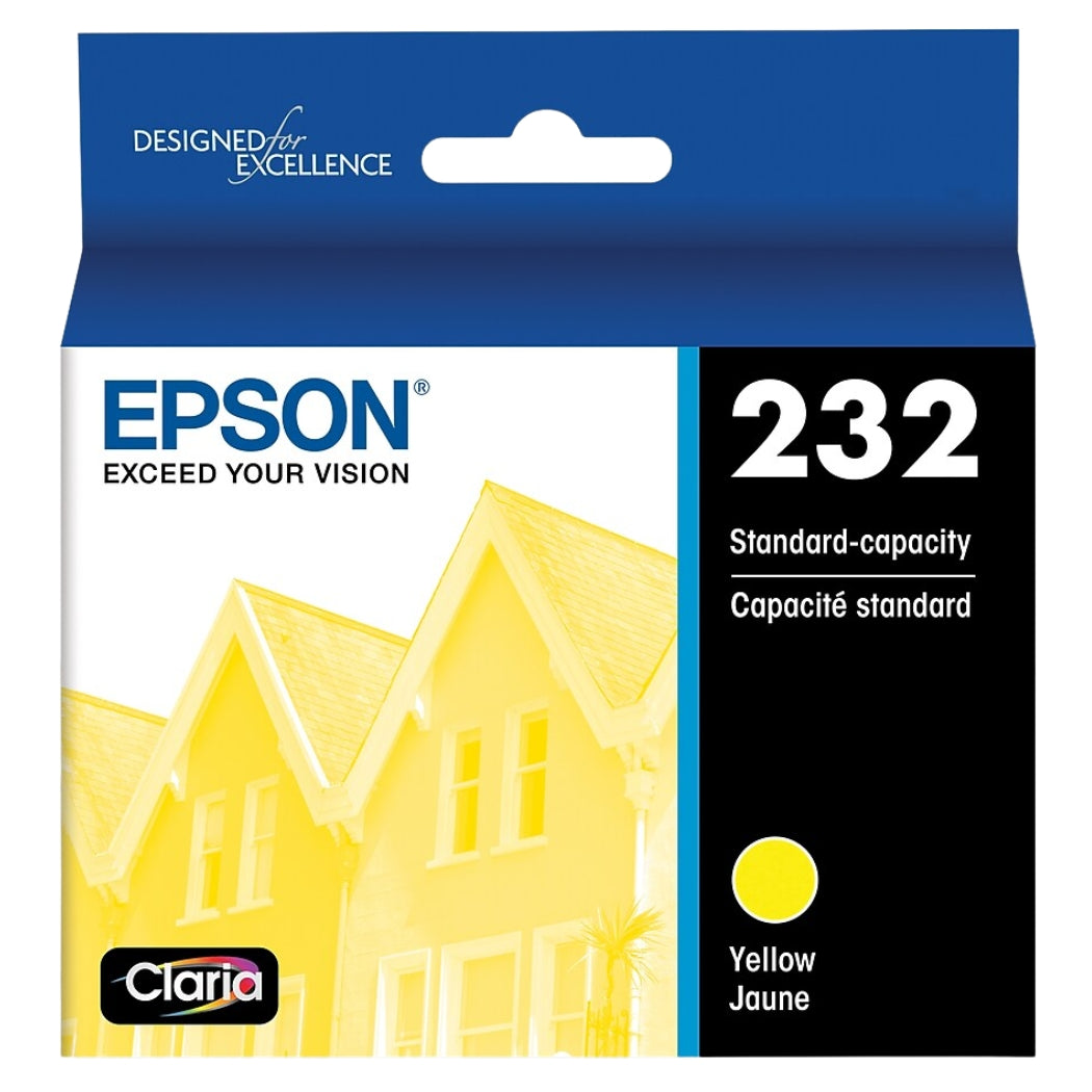 New, Pre-Owned - Epson 232 Standard Yield Yellow Ink Cartridge