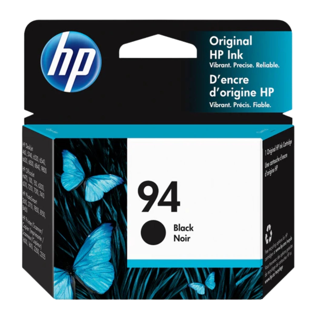 New, Pre-Owned - HP 94 (C8765WN) Black Ink Cartridge