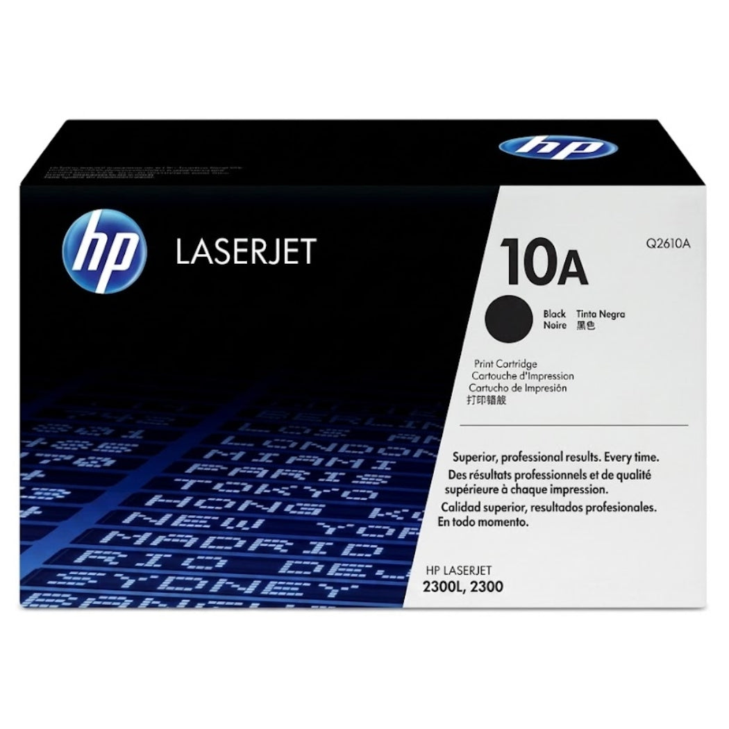 New, Pre-Owned - HP 10A Black (Q2610A) Toner Cartridge
