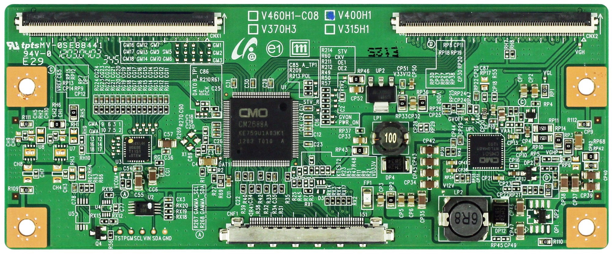 Toshiba/Westinghouse/RCA 35-D047889 (V400H1) T-Con Board