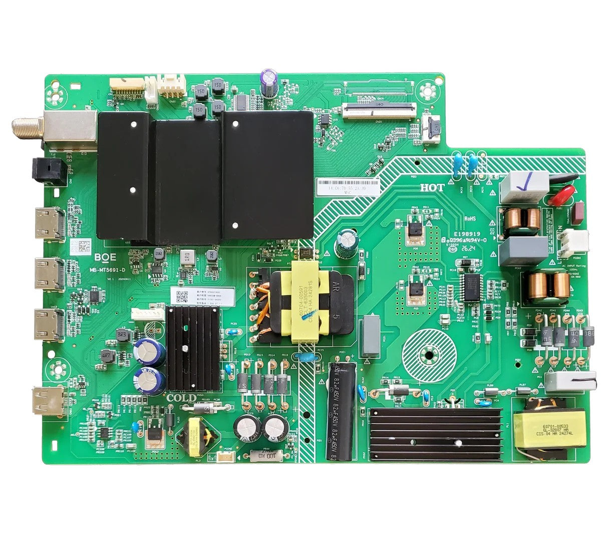 Vizio 21201-04392 Main Board/Power Supply for V4K55M-0804