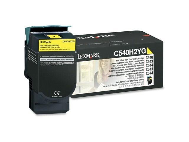 New, Pre-Owned - Lexmark New, Pre-Owned - C540H2YG Yellow Toner Cartridge