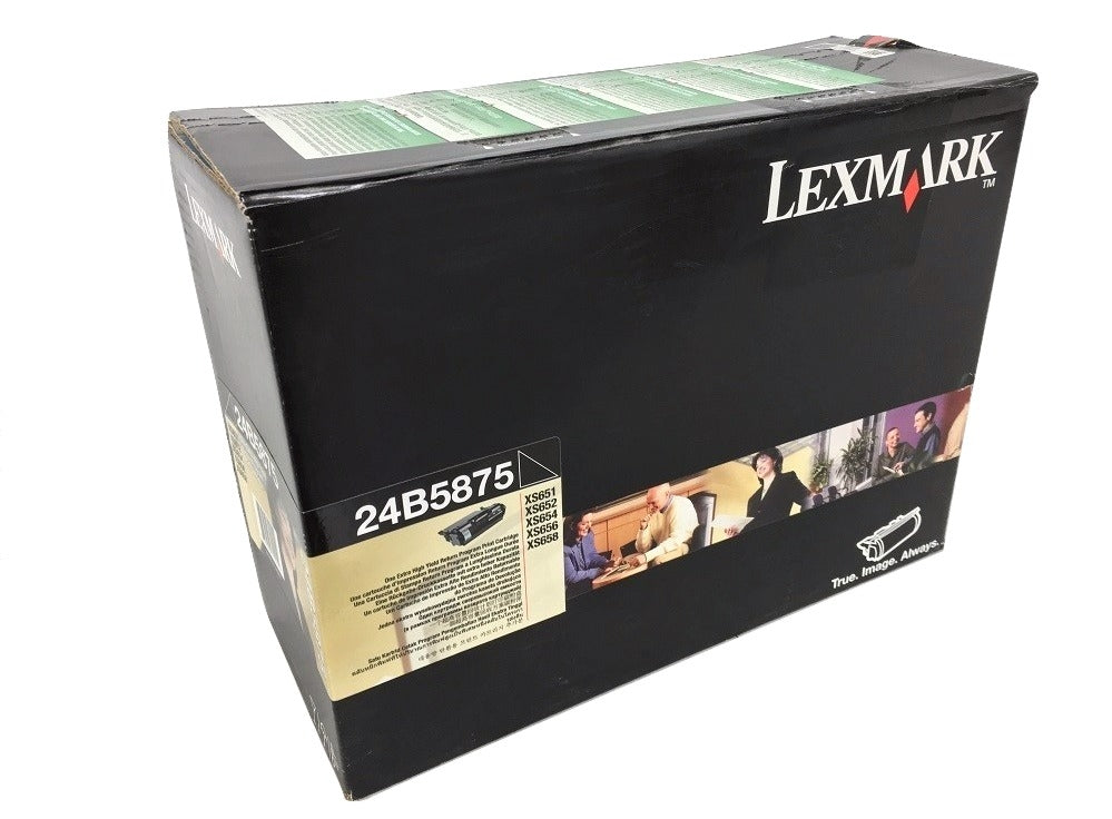 New, Pre-Owned - Lexmark Black High Yield Toner Cartridge, 24B5875