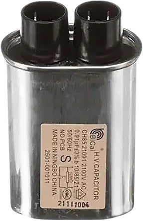 2501-001011 Samsung Microwave High Voltage Capacitor 0.91uF 2100V