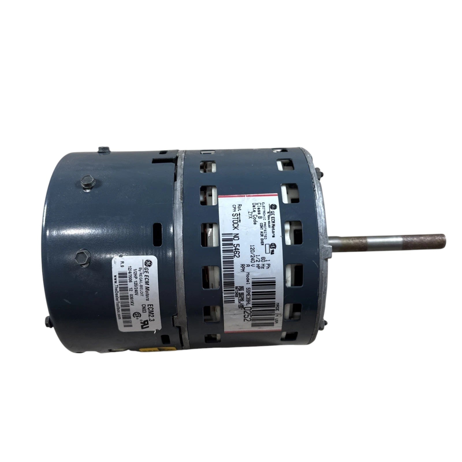 5SME39HL0252 GE Genteq Blower Motor ECM 2.3 1/2 HP (Refurbed)